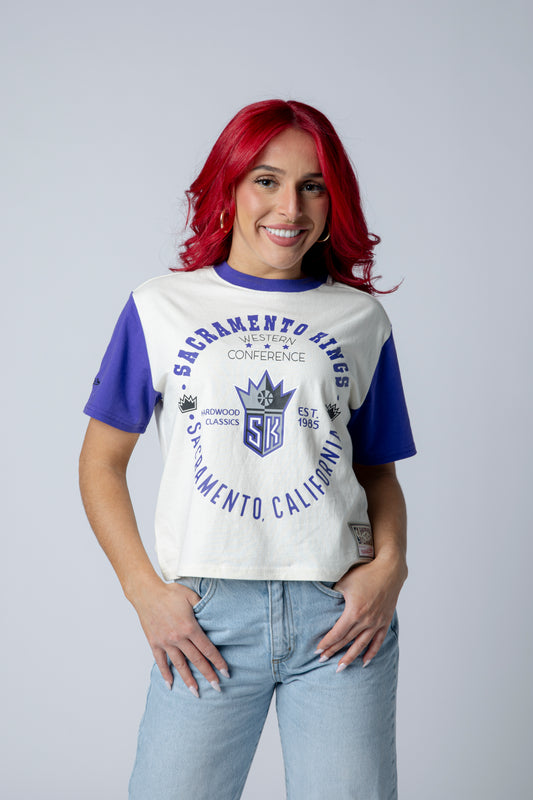 Womens Kings Boxy Crop Tee