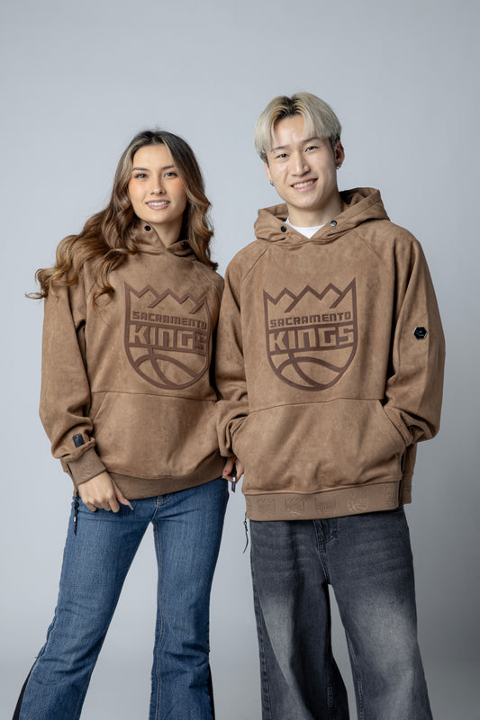 Primary Suede Hoodie