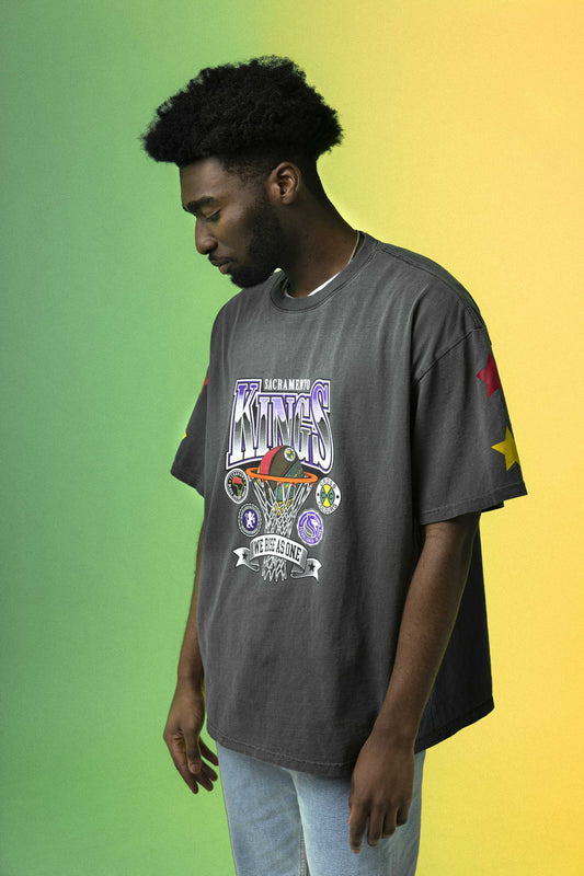 CXC x SACRAMENTO KINGS WE RISE AS ONE T-SHIRT
